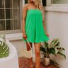 Vegas Weekend Romper in Kelly Green Image - 1