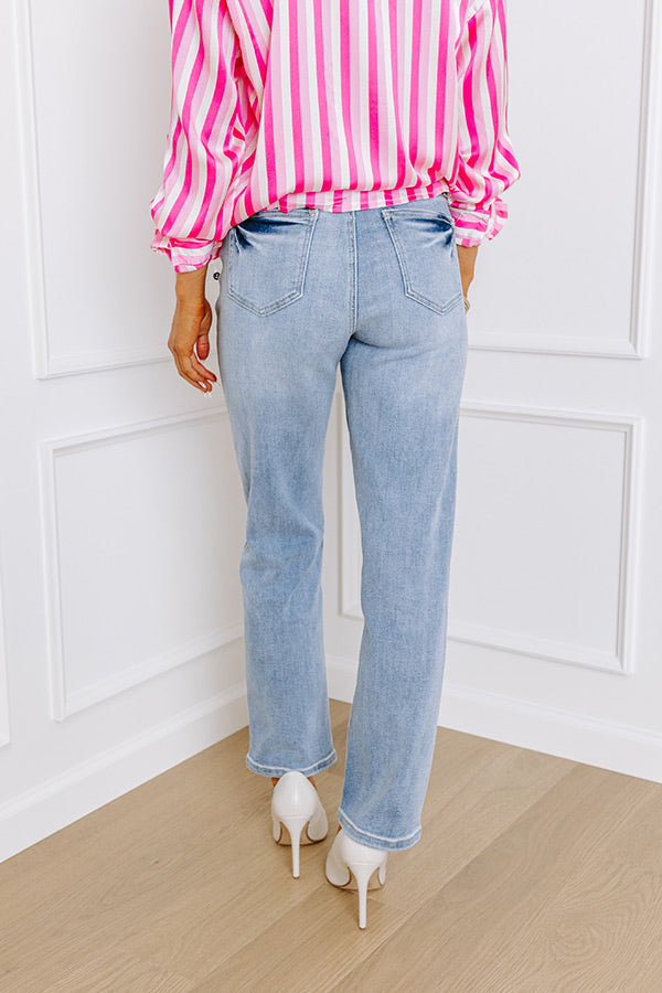 The Naomi High Waist Relaxed Straight Leg Jean Image - 5