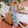 Set For Vacay Tank in Kelly Green Image - 1