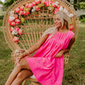 Happy Moment Mini Dress in Pink Image - 1
