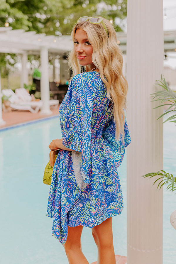 Antigua Bound Caftan Mini Dress Image - 3