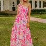 Blossom Gala One Shoulder Maxi Dress Image - 1
