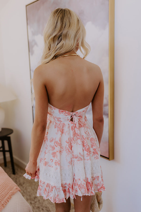 Rose Garden Meetup Mini Dress Image - 5