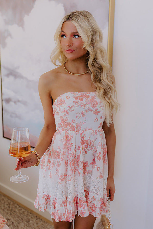 Rose Garden Meetup Mini Dress Image - 1
