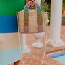 Malibu Beach Ready Woven Tote Image - 1