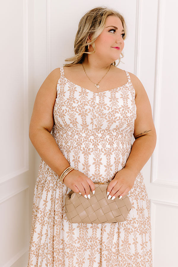 Sunkissed Silhouettes Floral Midi Curves Image - 2