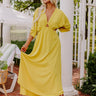 Tulum Vacay Maxi Dress in Primrose Yellow Image - 1