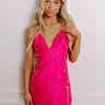 Flirty Feels Jacquard Mini Dress Image - 1