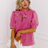 Sassy Moment Denim Top Image - 1