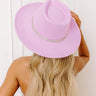 Downtown Nashville Felt Fedora in Dusty Purple Image - 1