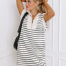 Country Club Social Mini Dress in Cream Image - 1