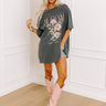 Bloom Oversized Distressed Tee Image - 1