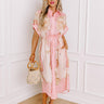 Collecting Seashells Button Down Midi Image - 1