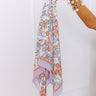 Floral Dream Satin Scarf Image - 1