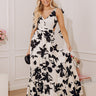 Tea Garden Party Maxi Dress in Cream Image - 1
