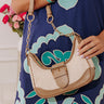Stop The Show Woven Purse in Mocha Image - 1