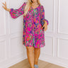 Midtown Moment Pleated Mini Dress Curves Image - 1