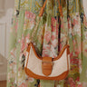 Stop The Show Woven Purse in Brown Image - 1
