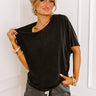 All The Vibes Tee in Black Image - 1