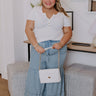 The Elizabeth High Waist Chambray Pants Curves Image - 1