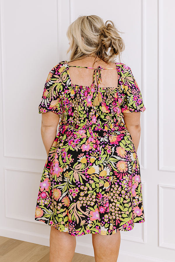 Wildflower Dreams Smocked Mini Dress Curves Image - 2
