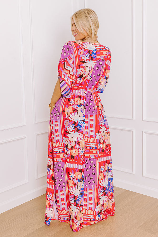 Peace and Petals Maxi Dress Curves Image - 5