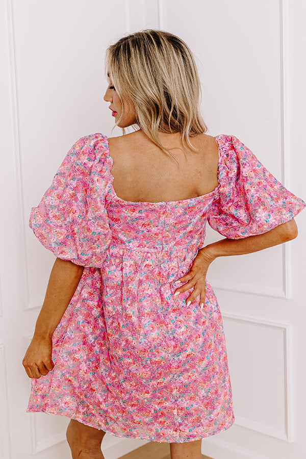 Cupcake Cutie Sequin Babydoll Dress Image - 4