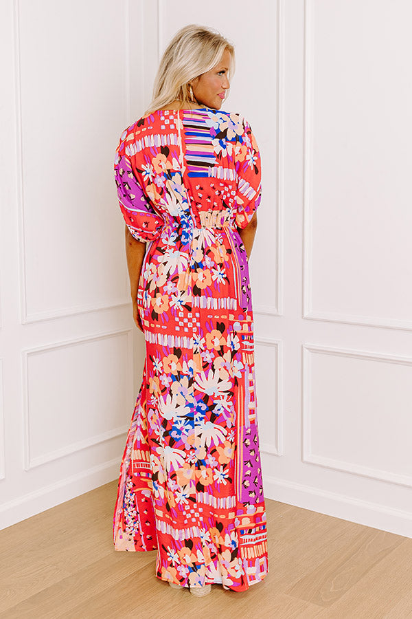Peace and Petals Maxi Dress Image - 4