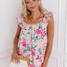 Sweet Glance Floral Top Image - 1
