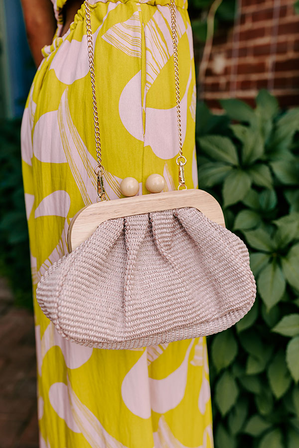 Out And About Woven Purse in Dusty Purple Image - 3