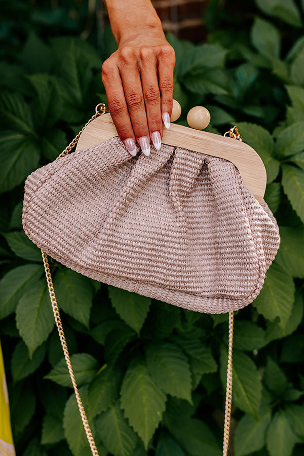 Out And About Woven Purse in Dusty Purple Image - 1