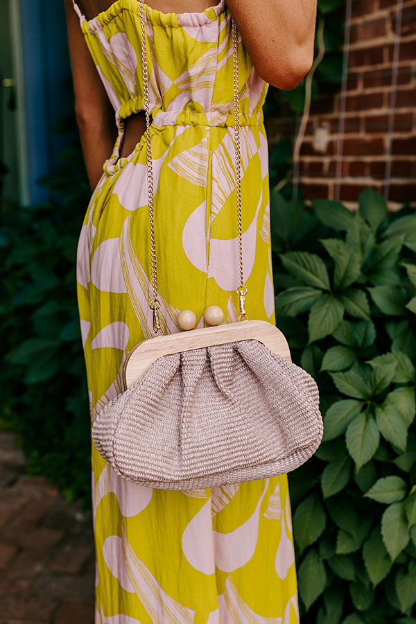 Out And About Woven Purse in Dusty Purple Image - 2