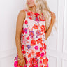 Feeling Whimsical Floral Embroidered Mini Dress Image - 1