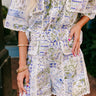 Countryside Cafe High Waist Shorts Image - 1