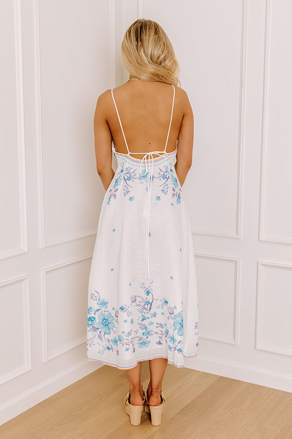 Quiet Countryside Floral Midi Image - 2