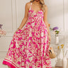 Vacay Villa Floral Maxi Dress in Pink Image - 1