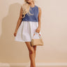 Small Town Girl Mini Dress in Navy Image - 1