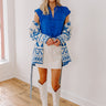 Social Moment Shift Top in Royal Blue Image - 1