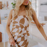 Versailles Vogue Satin Top in Chocolate Image - 1