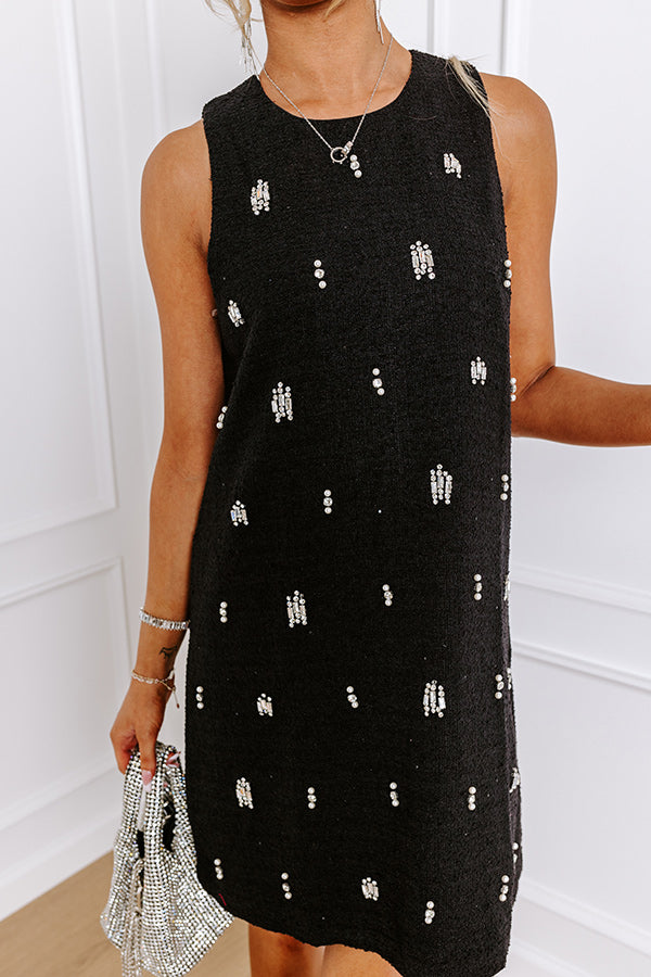 Spotlight Moment Embellished Mini Dress Image - 3
