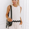 Urban Chic Scalloped Top in Cream Image - 1