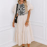 Southern Smiles Crochet Midi in French Vanilla Image - 1