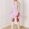 Sunlit Splendor Mini Dress in Lavender Image - 1
