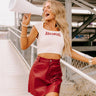 Arkansas Knit Crop Top Image - 1