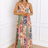 Cute As Can Be Color Block Maxi Dress Image - 1