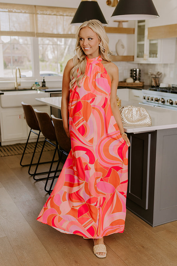 Loving Moment Maxi Dress in Pink Image - 1
