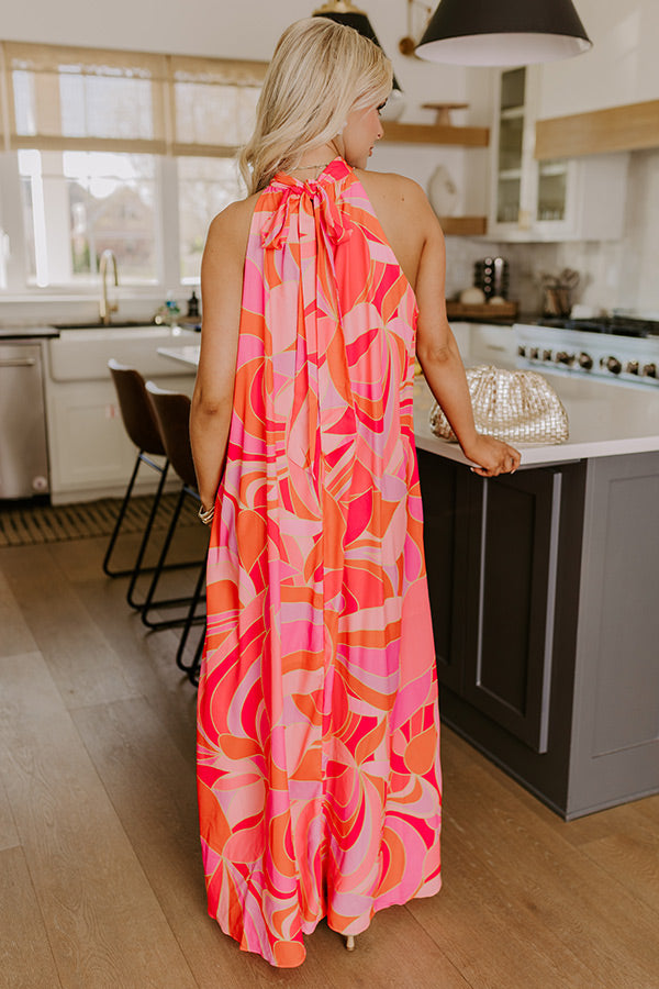 Loving Moment Maxi Dress in Pink Image - 5