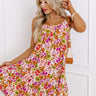 Sweet Reminder Floral Shift Dress in Violet Image - 1