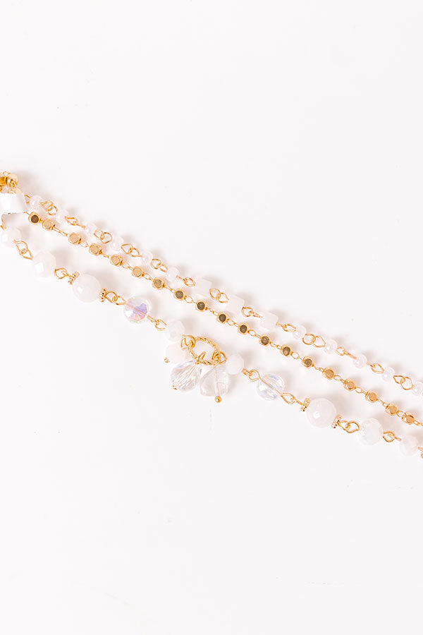 Aruba Cruise Bracelet in White