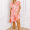 Hello Lovely Floral Dress In Blooming Dahlia Curves Image - 1